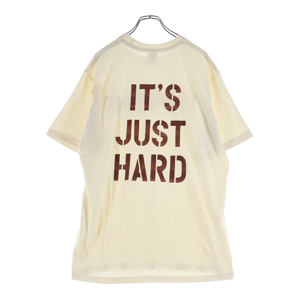 SUPREME (シュプリーム) 26SS Hard Tee ハード クルーネック半袖Tシャツ カットソー ベージュ