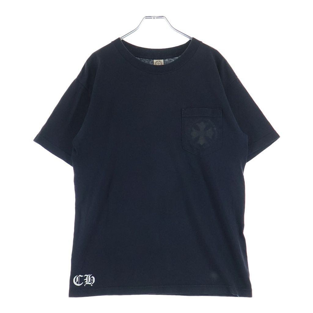 CHROME HEARTS (クロムハーツ) OLD S/S オールド バックCHプラスプリント 半袖Tシャツカットソー