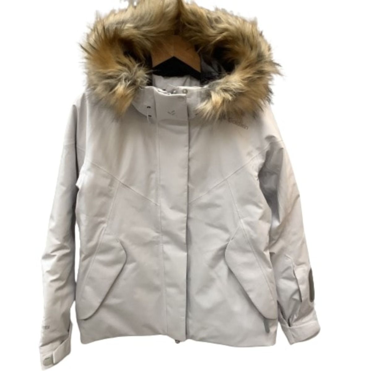 ♪♪GOLDWIN ゴールドウィン レディース スモーウェア ジャンパー 防寒 SIZE L ライトグレー