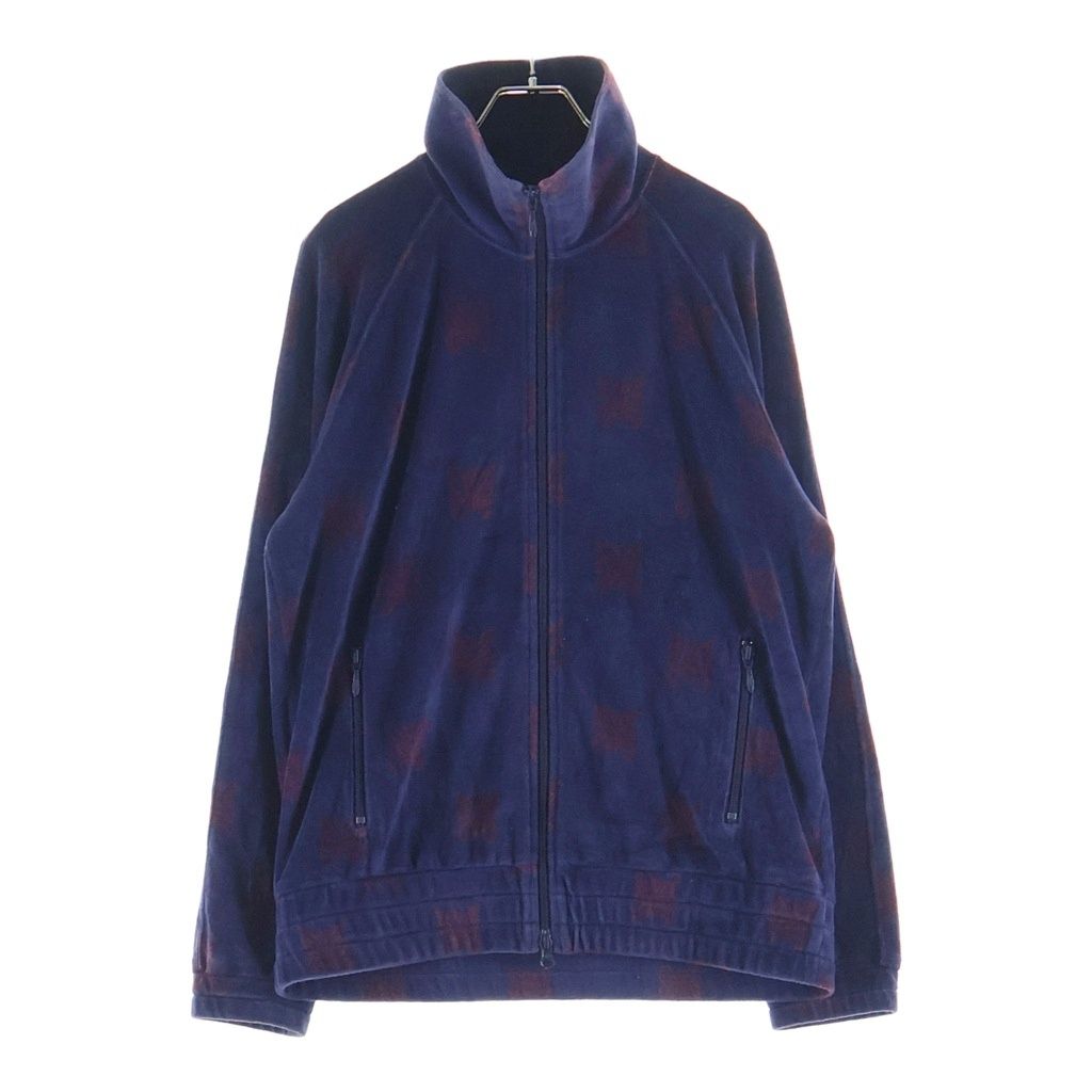Needles (ニードルス) 22AW C/PE Papillon Velour Track Jacket パピヨン ベロア トラックジャケット パープル/ボルドー LQ237