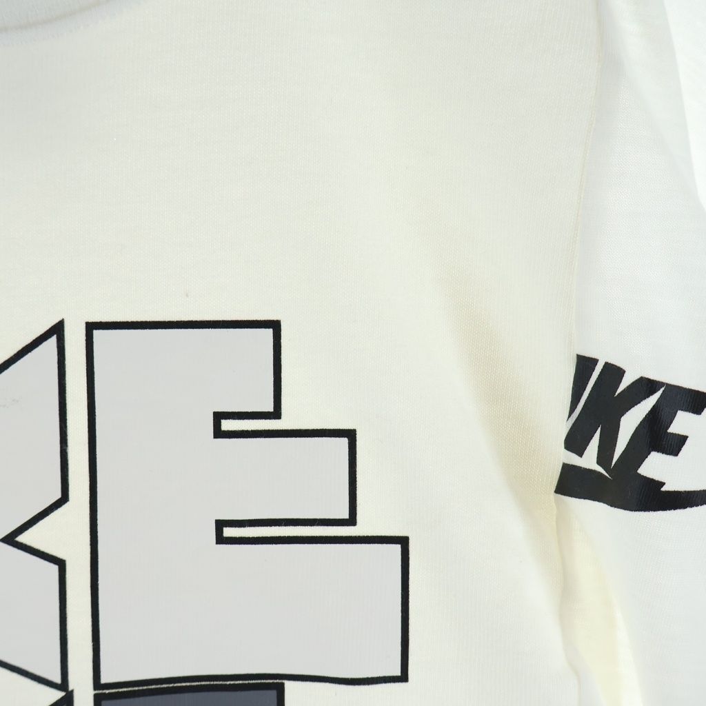 Sacai (サカイ) ×NIKE T-Shirt 再構築 ドッキングTシャツ ホワイト