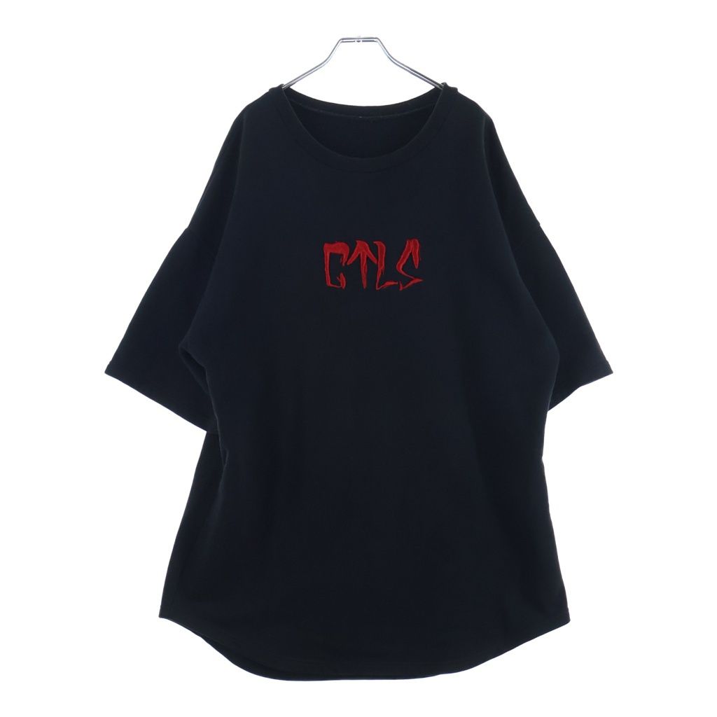 cvtvlist (カタリスト) 20SS CTLS USUAL TEE ユージュアル クルーネック半袖スウェットTシャツカットソー ブラック -