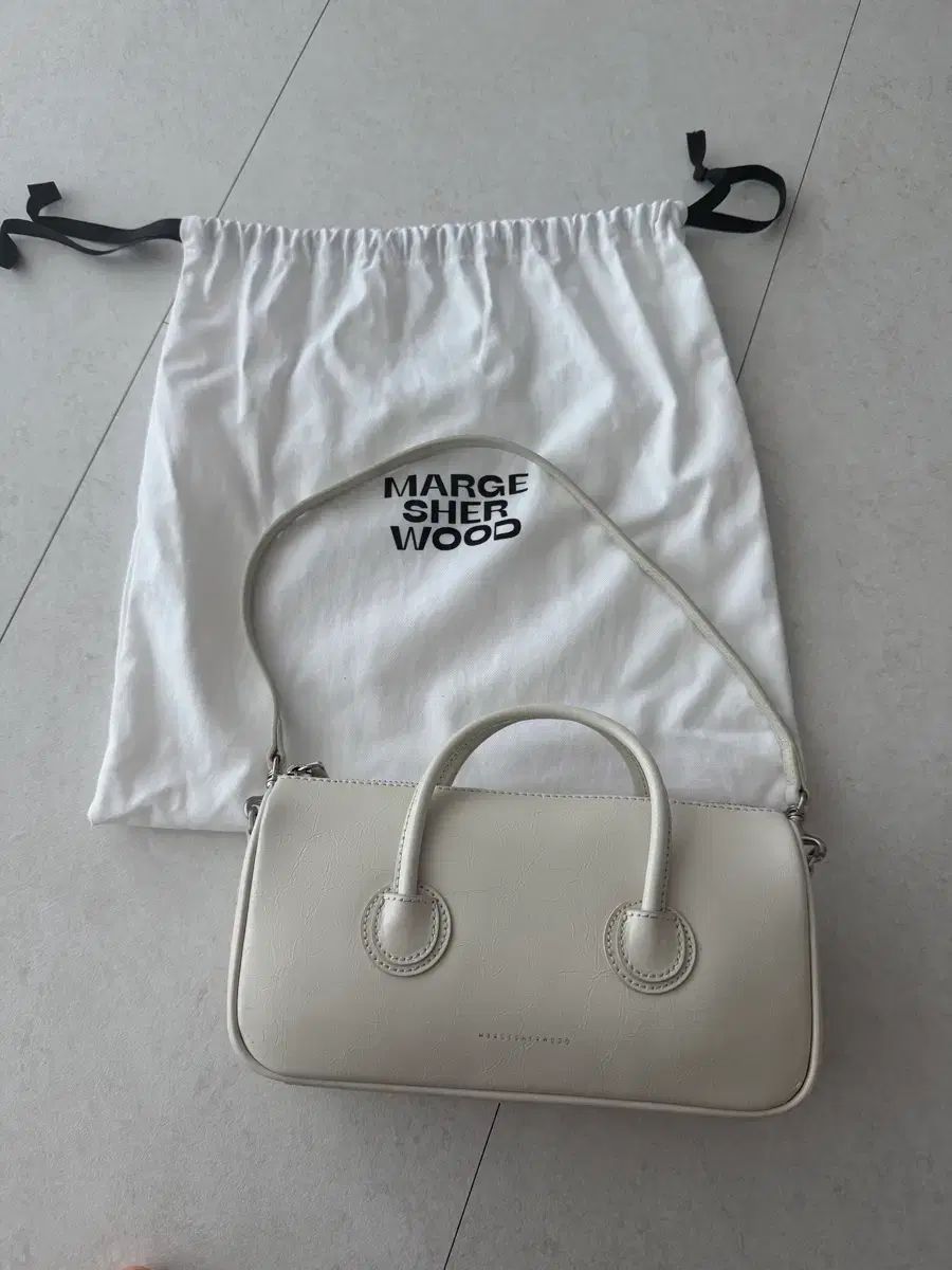MARGESHERWOOD ジッパー スモールバッグ