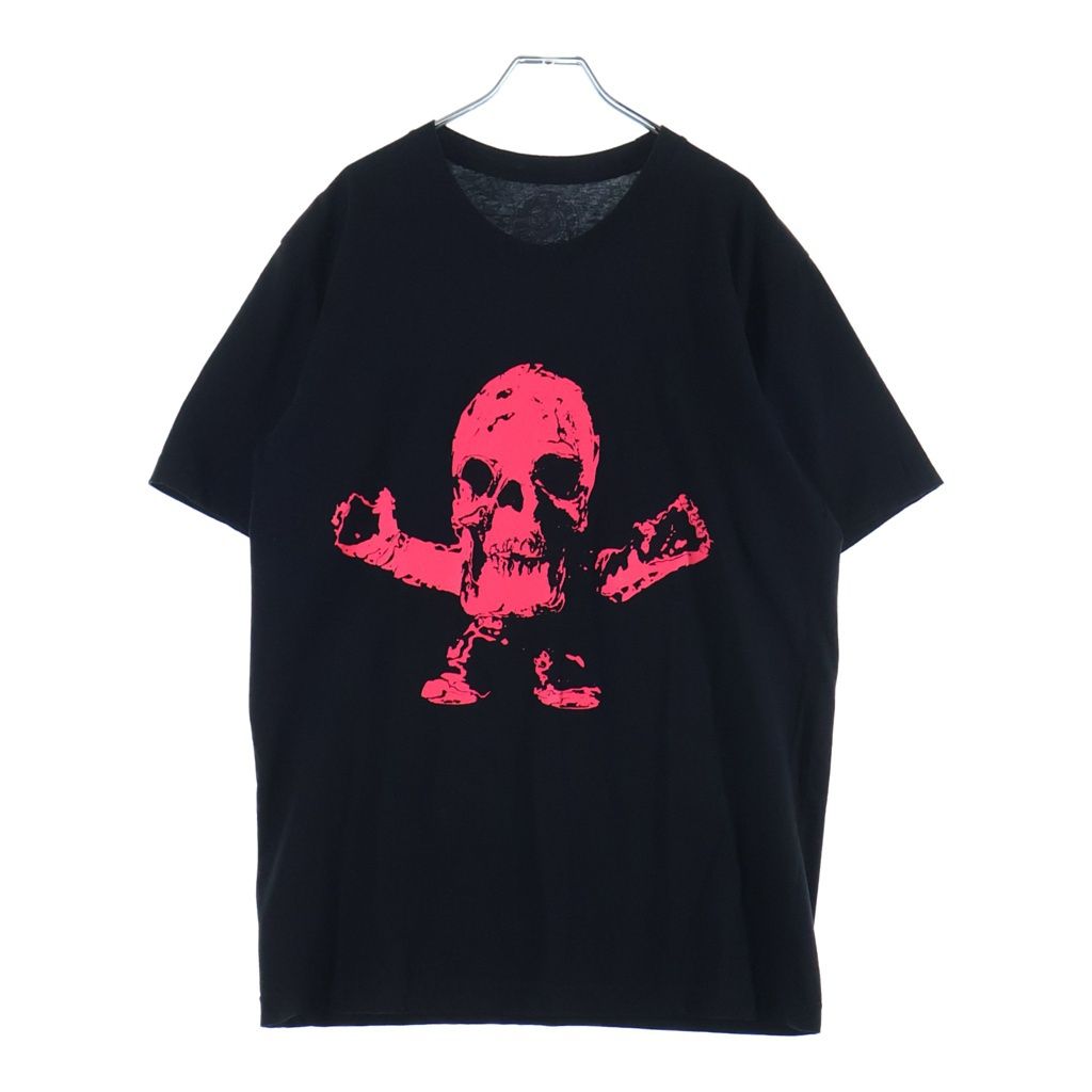 CHROME HEARTS (クロムハーツ) FOTI S/S Tee フォティ ハリスティータ バックスクロールラベル 両面プリント 半袖 Tシャツ カットソー ブラック