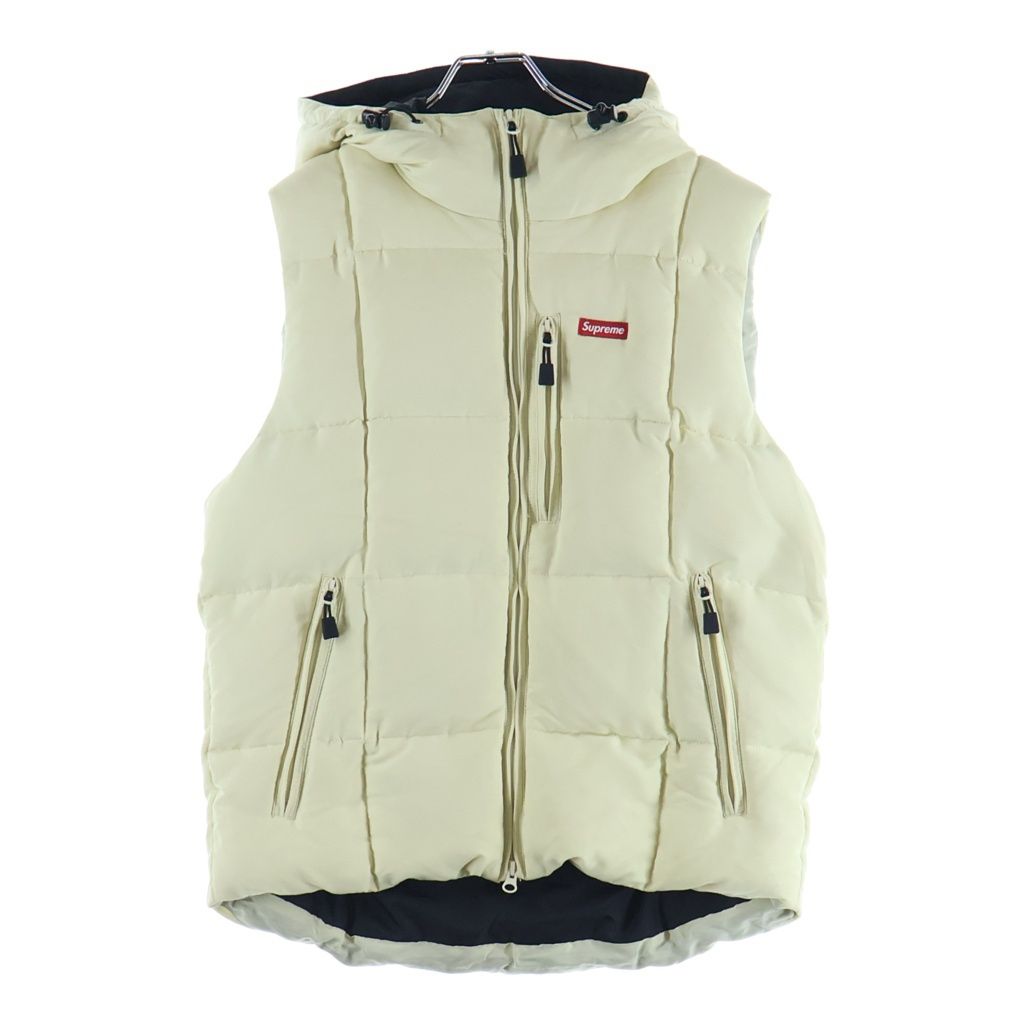 SUPREME (シュプリーム) 14AW Iridescent Puffy Vest ダウン ベスト イエロー