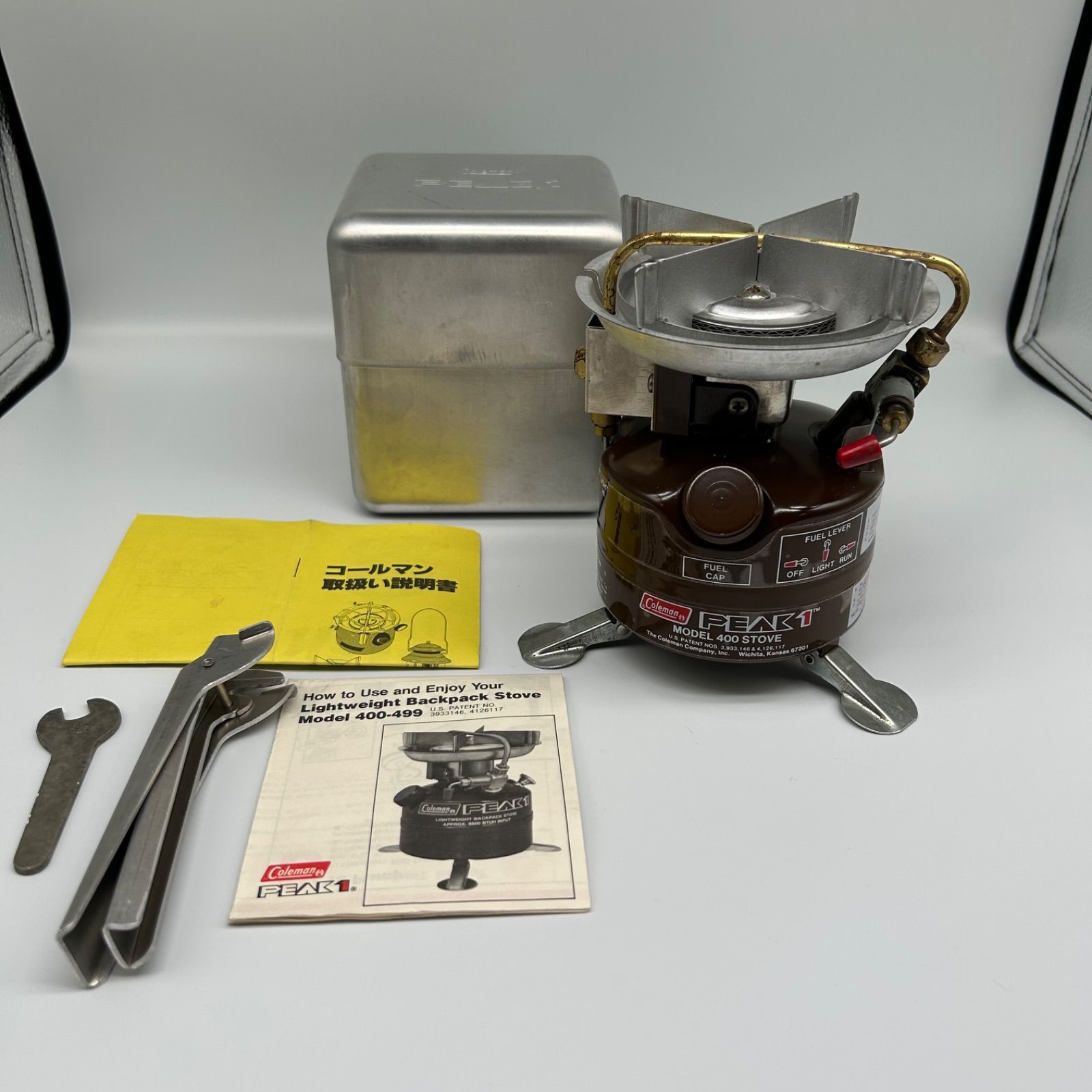 Coleman PEAK1 MODEL 400 STOVE コールマン シングルバーナー - メルカリ
