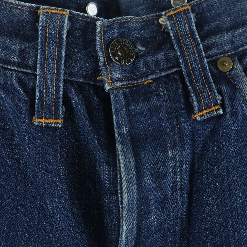 Levi's (リーバイス) 90S VINTAGE 201XX 復刻 布パッチ ボタン裏555