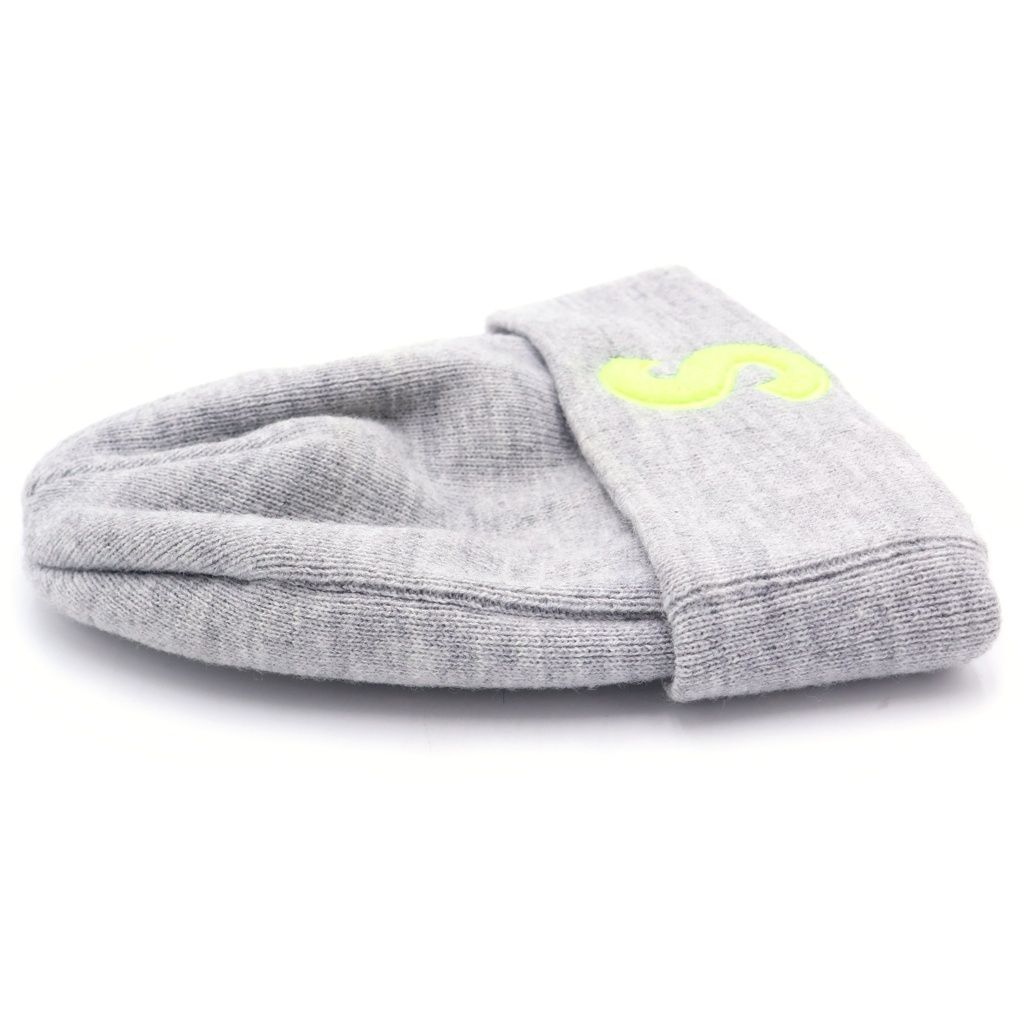 SUPREME (シュプリーム) 19AW ×New Era S Logo Beanie ビーニー グレー