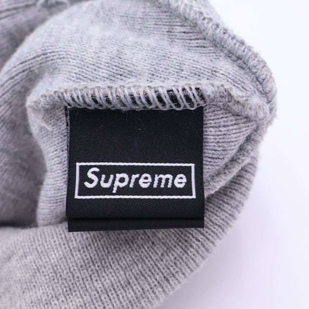 SUPREME (シュプリーム) 19AW ×New Era S Logo Beanie ビーニー グレー
