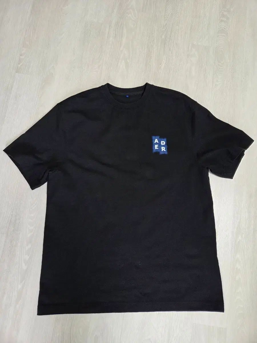 ADER ERROR アーダーエラー プリンティング 半袖Tシャツ ブラック