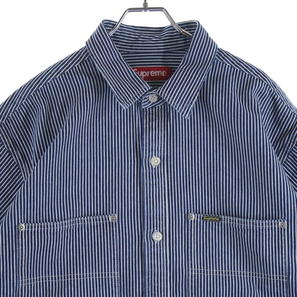 SUPREME (シュプリーム) 25SS Loose Fit S/S Denim Painter Shirt