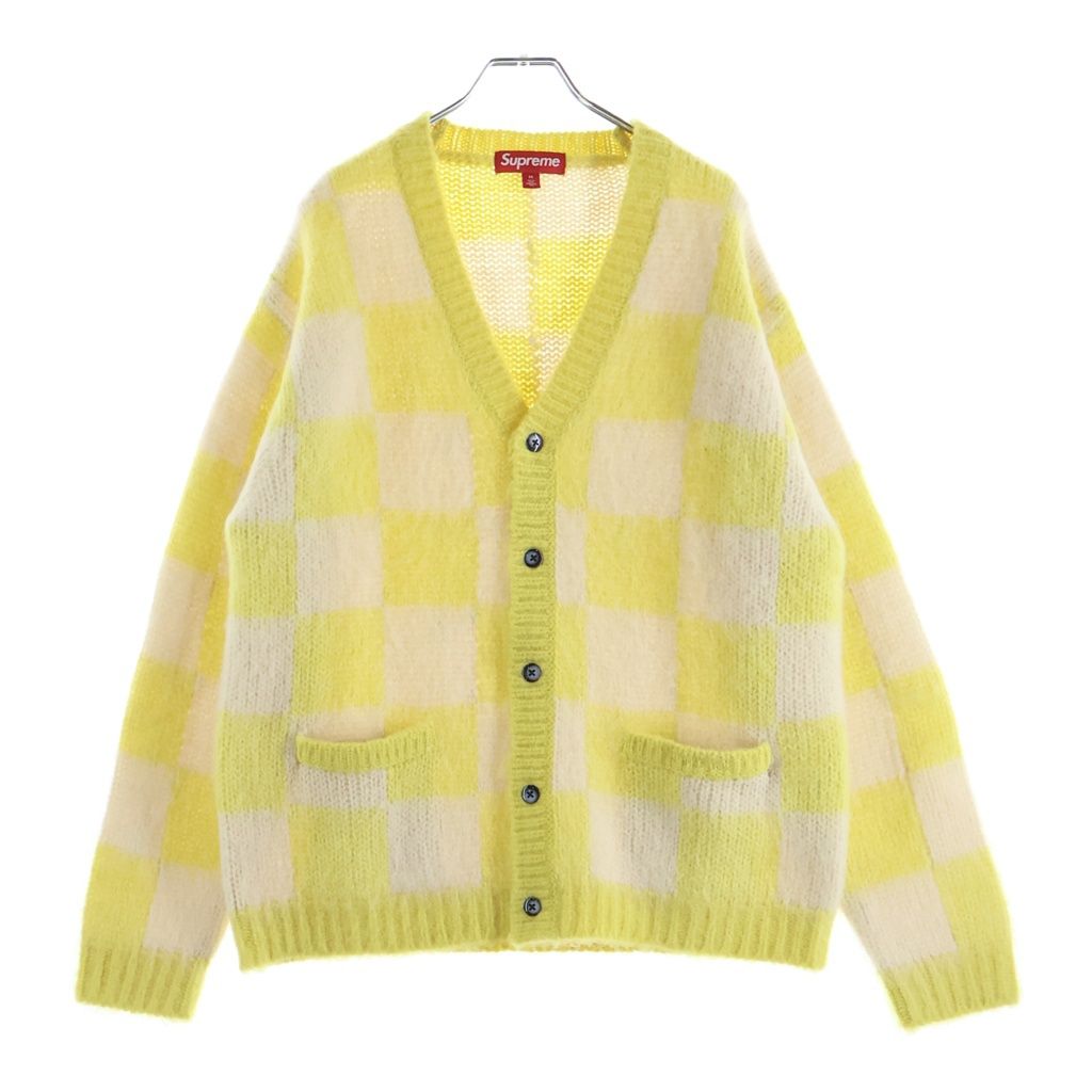SUPREME (シュプリーム) 26SS Checkerboard Cardigan チェックボーダー