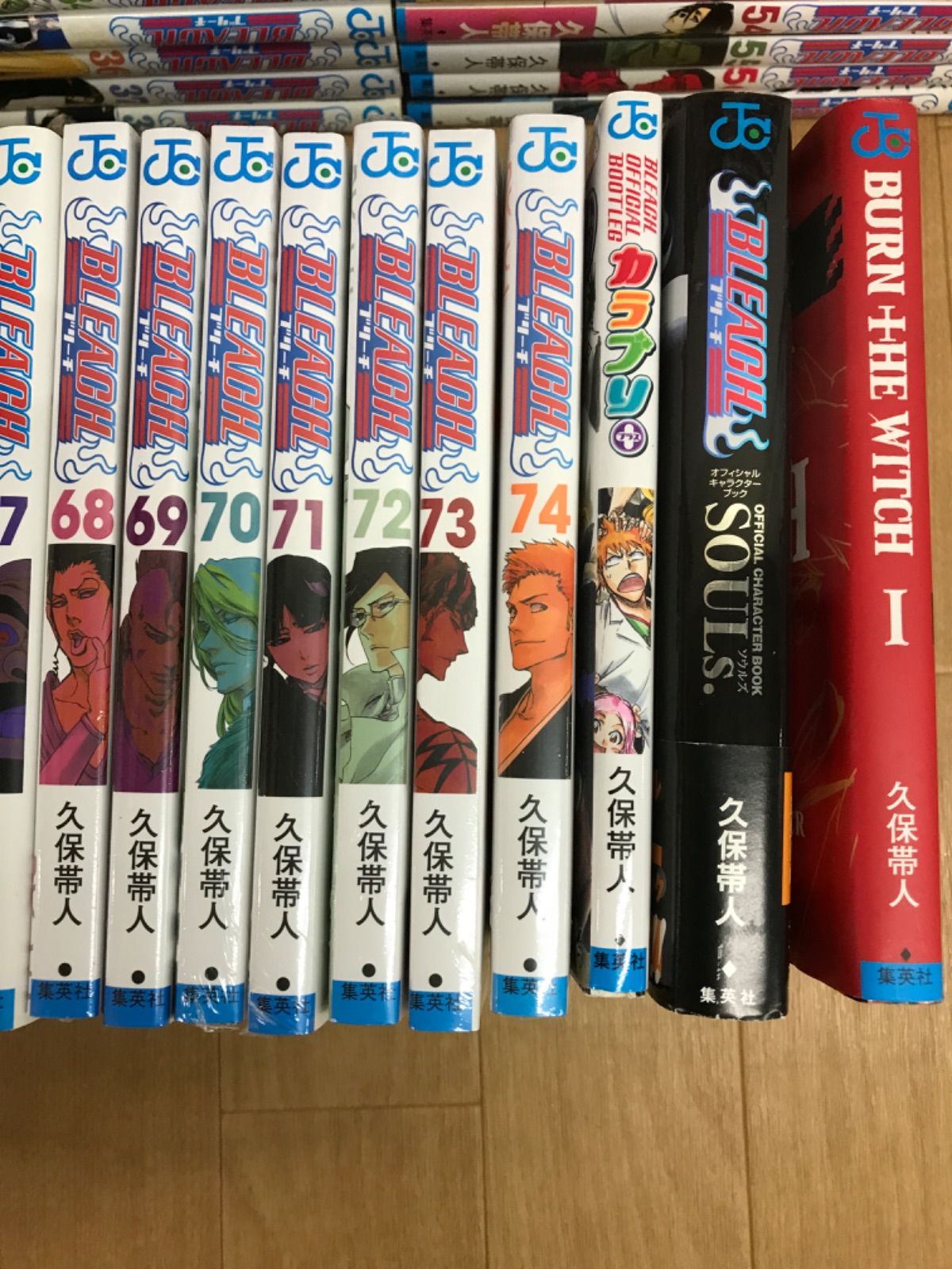 ☆①【未開封あり】BLEACH ブリーチ 1～74巻＋関連本2冊＋BURN THE
