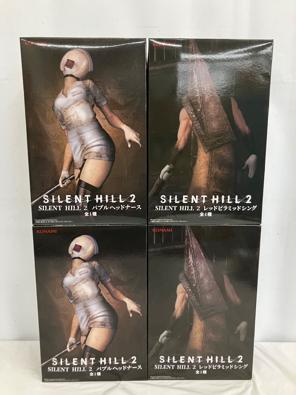 SILENT HILL 2 レッドピラミッドシング/バブルヘッドナースフィギュア