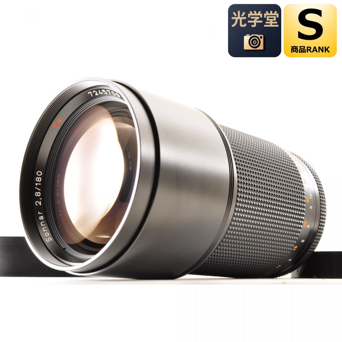 Contax Carl Zeiss Sonnar 180mm F2.8 T MMJ 単焦点 カメラレンズ 交換レンズ コンタックス