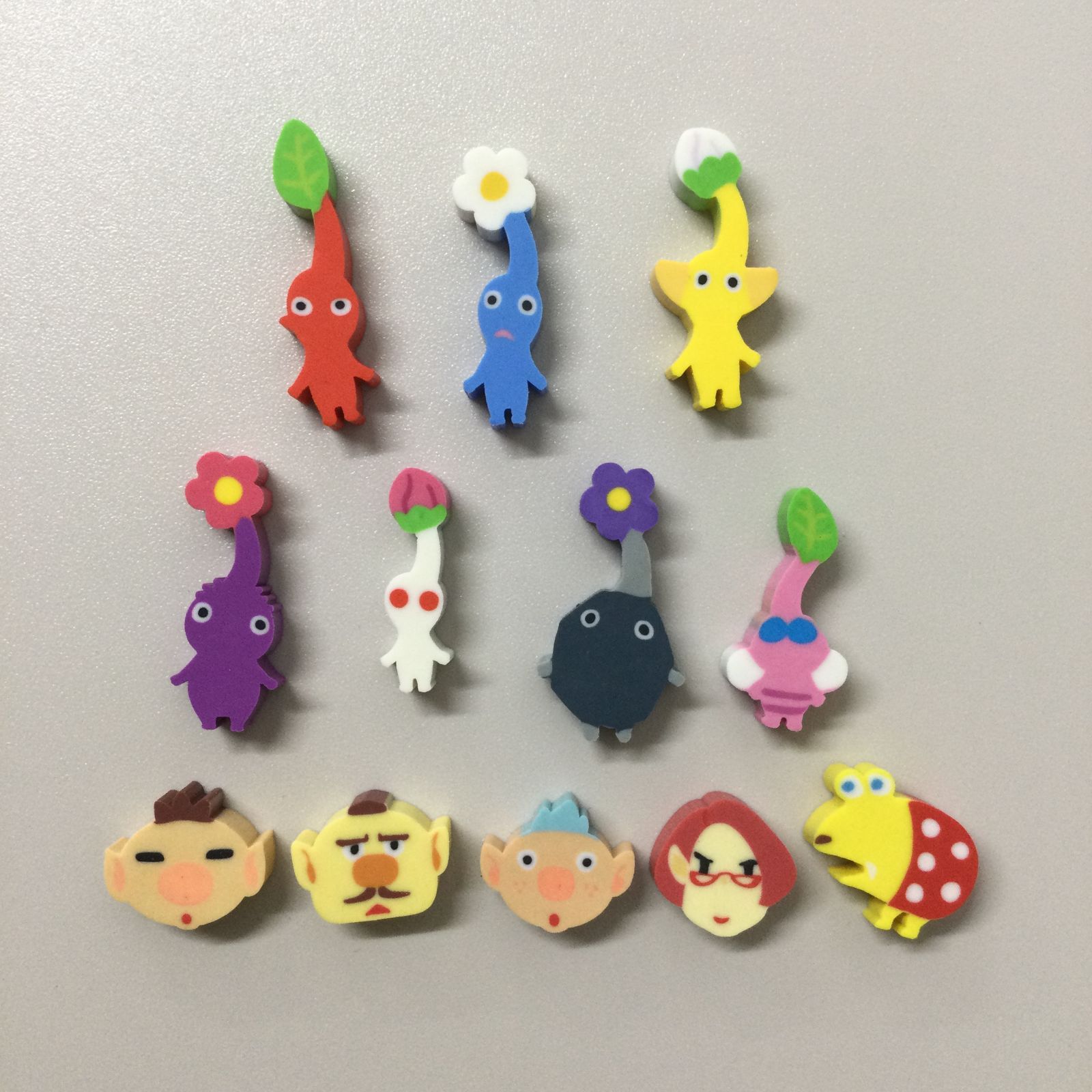 PIK612-0012【新品・未使用】ピクミン3 デラックス つめつめ消しゴム