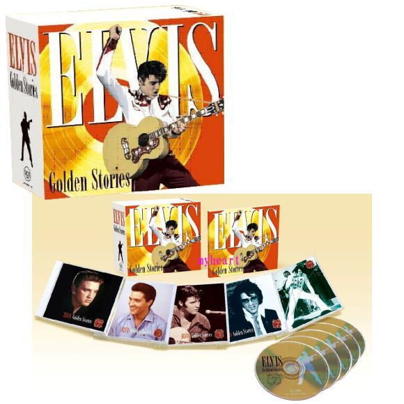 エルヴィス・ゴールデン・ストーリーズ ELVIS GOLDEN STORIES 5枚組 全128曲 DYCP-1738