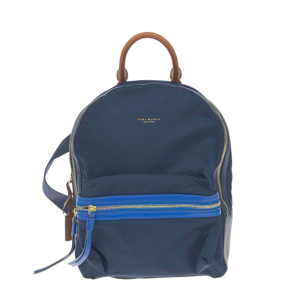 TORYBURCH トリーバーチ リュック/58400/カラーブロック ナイロン/ネイビー ネイビー レディース / 240001157232