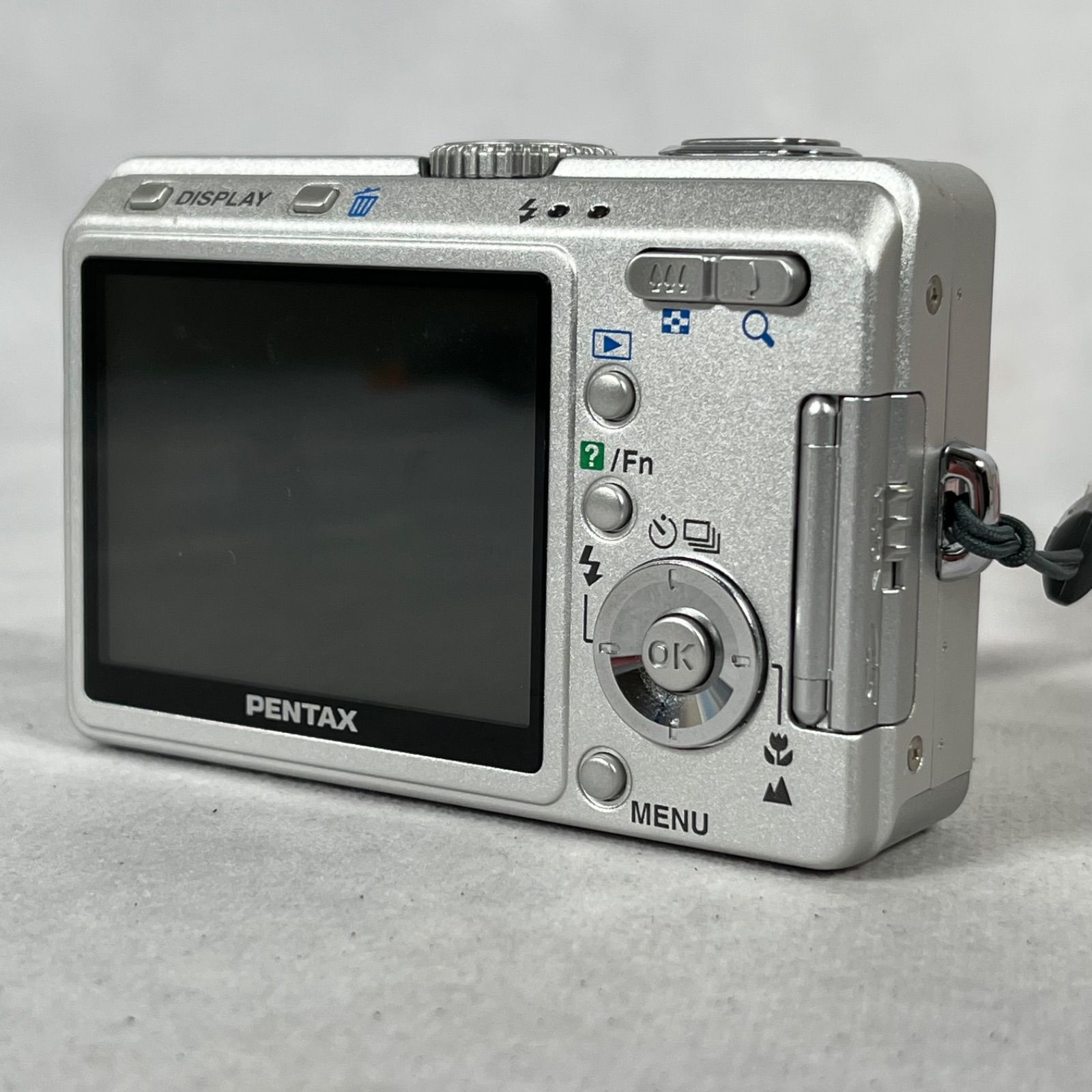 管2606-198】PENTAX ペンタックス Optio S55 シルバー コンパクト