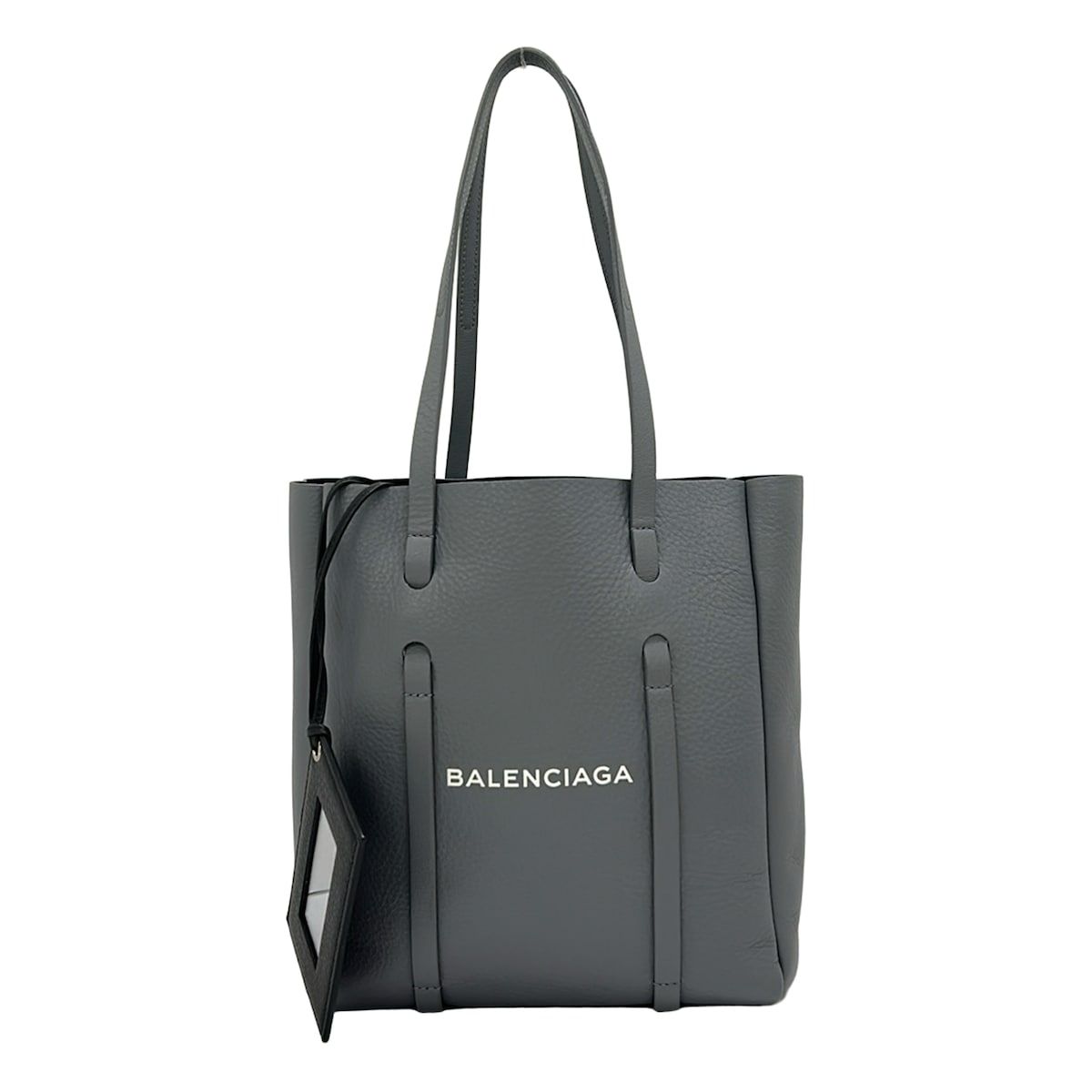 BALENCIAGA(バレンシアガ) トートバッグ エブリデイトートXS 489813 グレー レザー