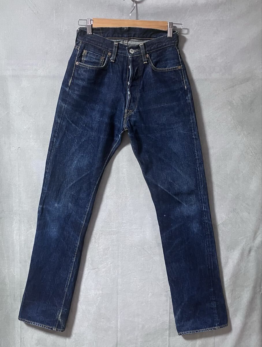 DENIME 旧 ドゥニーム 革パッチ Lot.497 オリゾンティ期 赤耳
