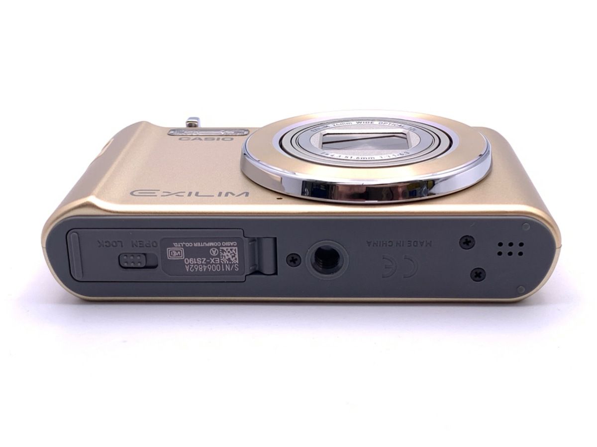 中古】 【美品】 カシオ EXILIM EX-ZS190GD ゴールド - メルカリ