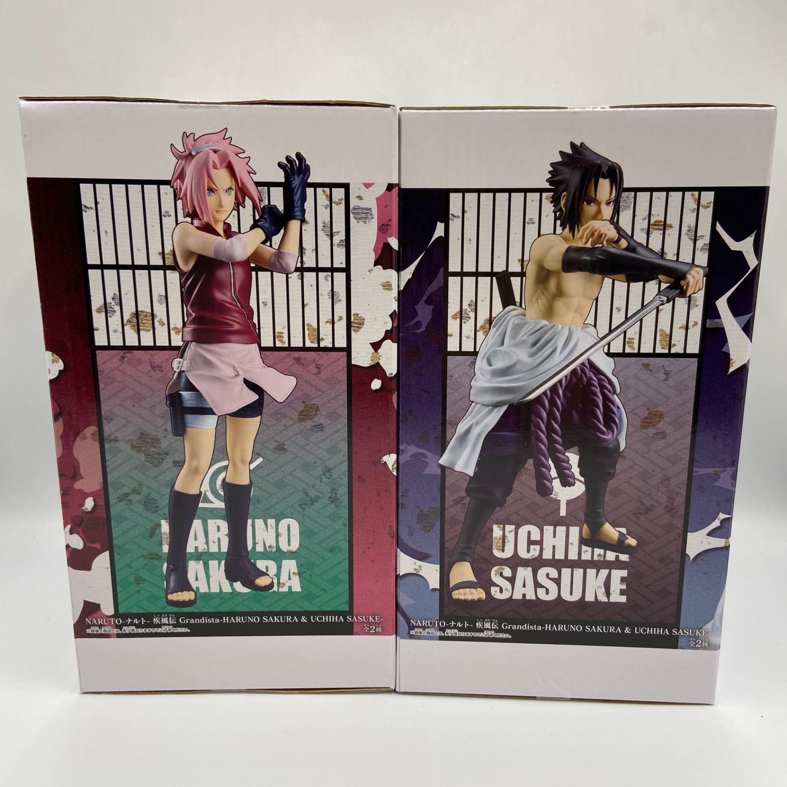 NARUTO ナルト 疾風伝 2点セッと Grandista HARUNO SAKURA ＆ UCHIHA