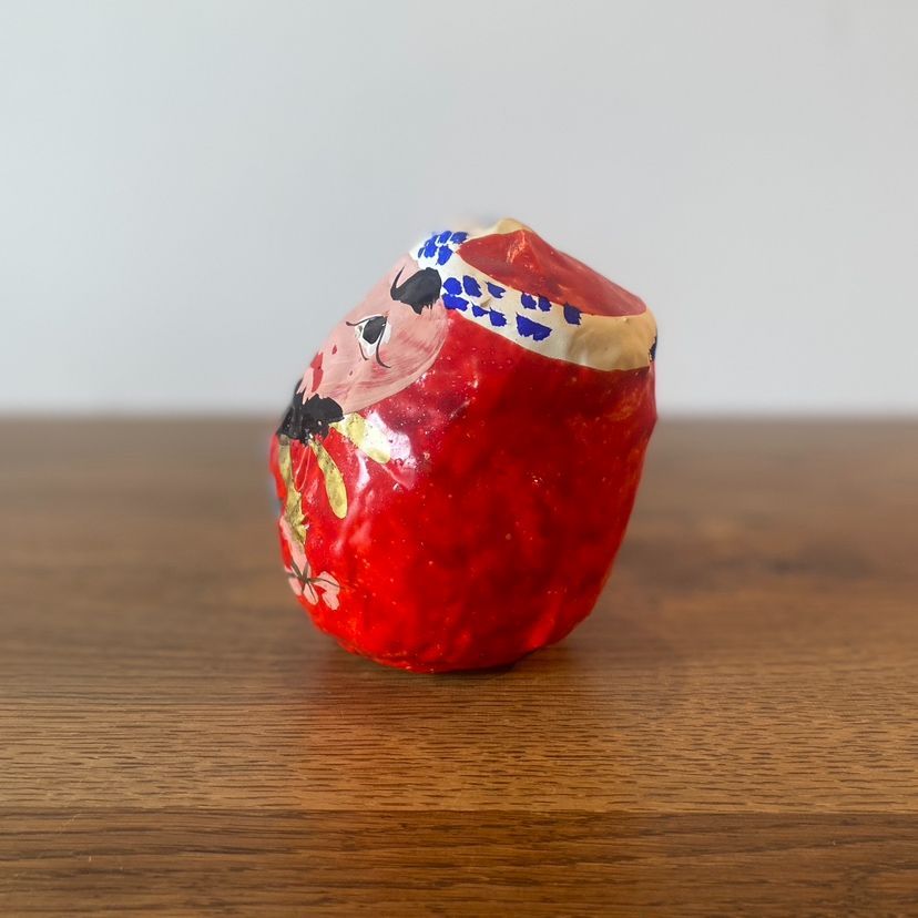 高松張子 宮内フサ 鉢巻達磨 だるま 縁起物 工芸品 /HM-0387 - メルカリ