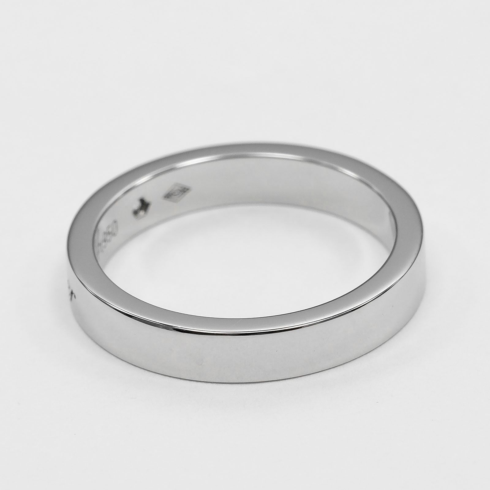 カルティエ リング Cドゥ エングレーブド 55号 Pt950 CARTIER】カルティエ Cドゥ カルティエ エングレーブド Pt950プラチナ