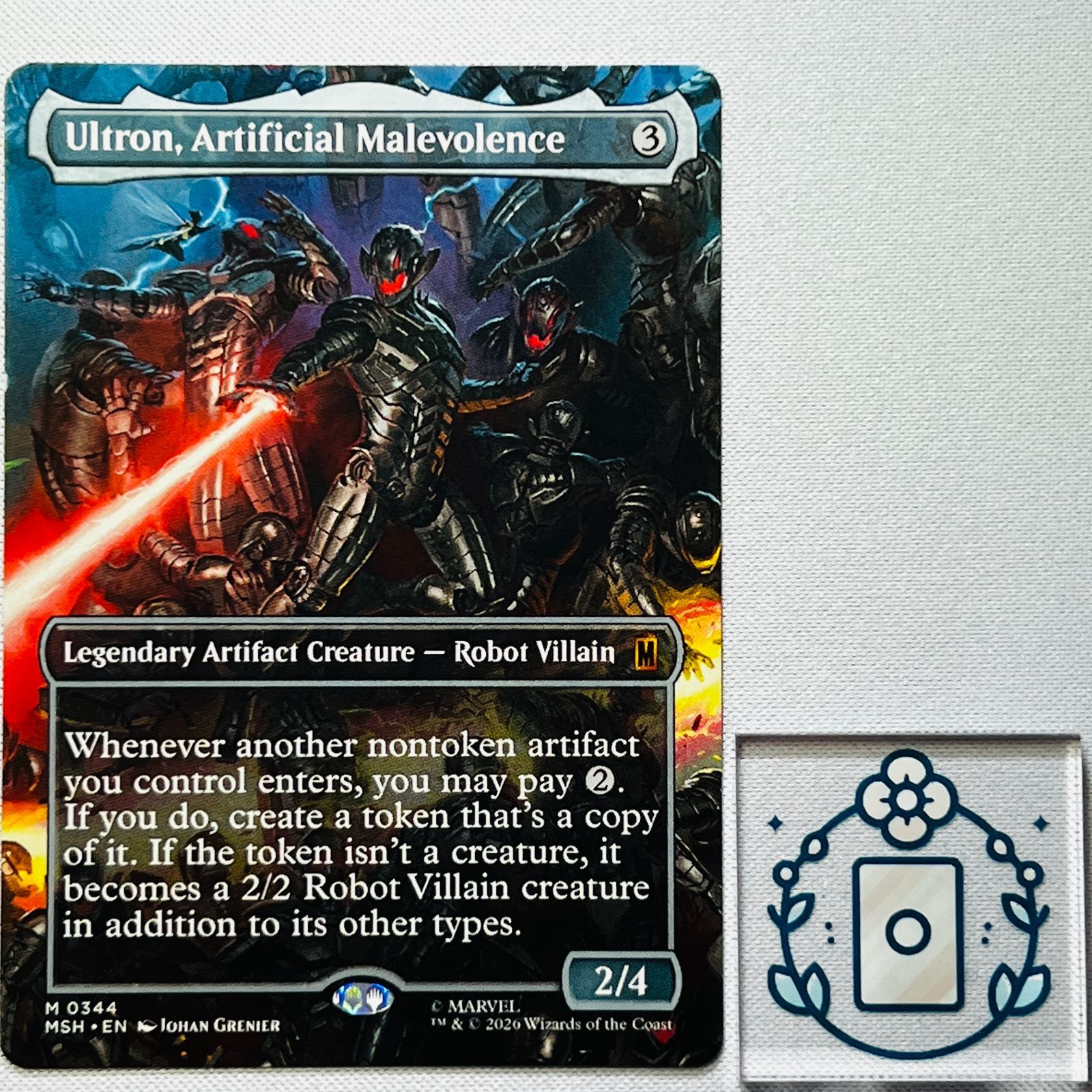MTG【EN】人の作りし悪、ウルトロン/Ultron, Artificial Malevolence