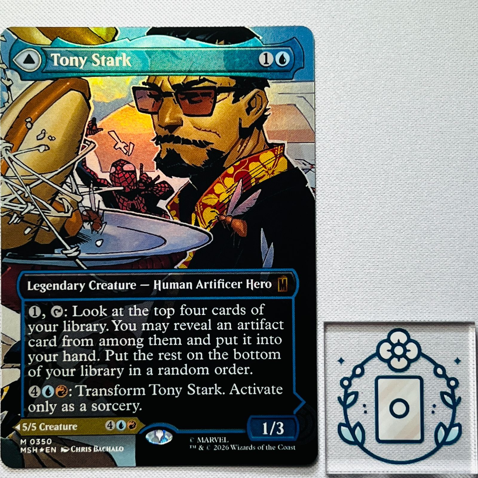 MTG【EN】【Foil】トニー・スターク//インビンシブル・アイアンマン