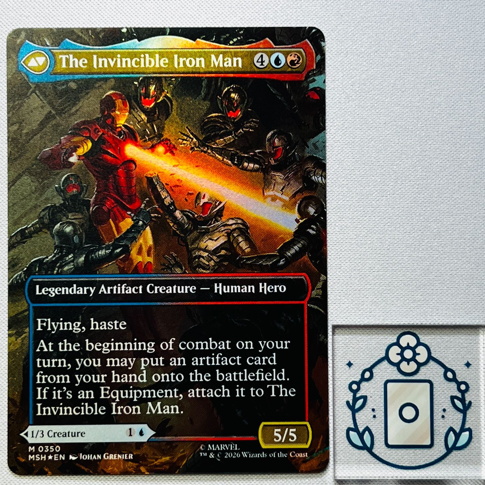 MTG【EN】【Foil】トニー・スターク//インビンシブル・アイアンマン