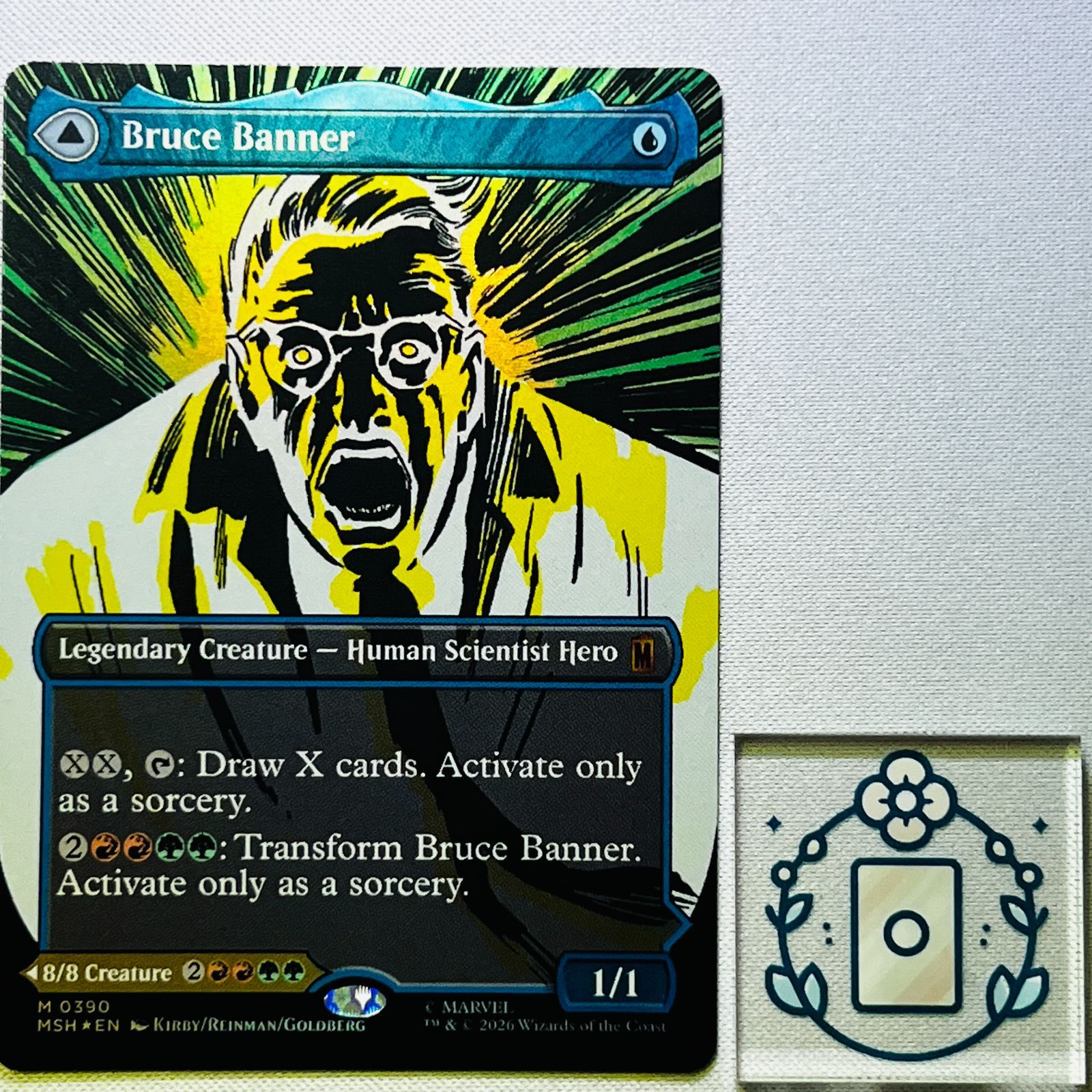 MTG【EN】【Foil】ブルース・バナー//インクレディブル・ハルク/Bruce