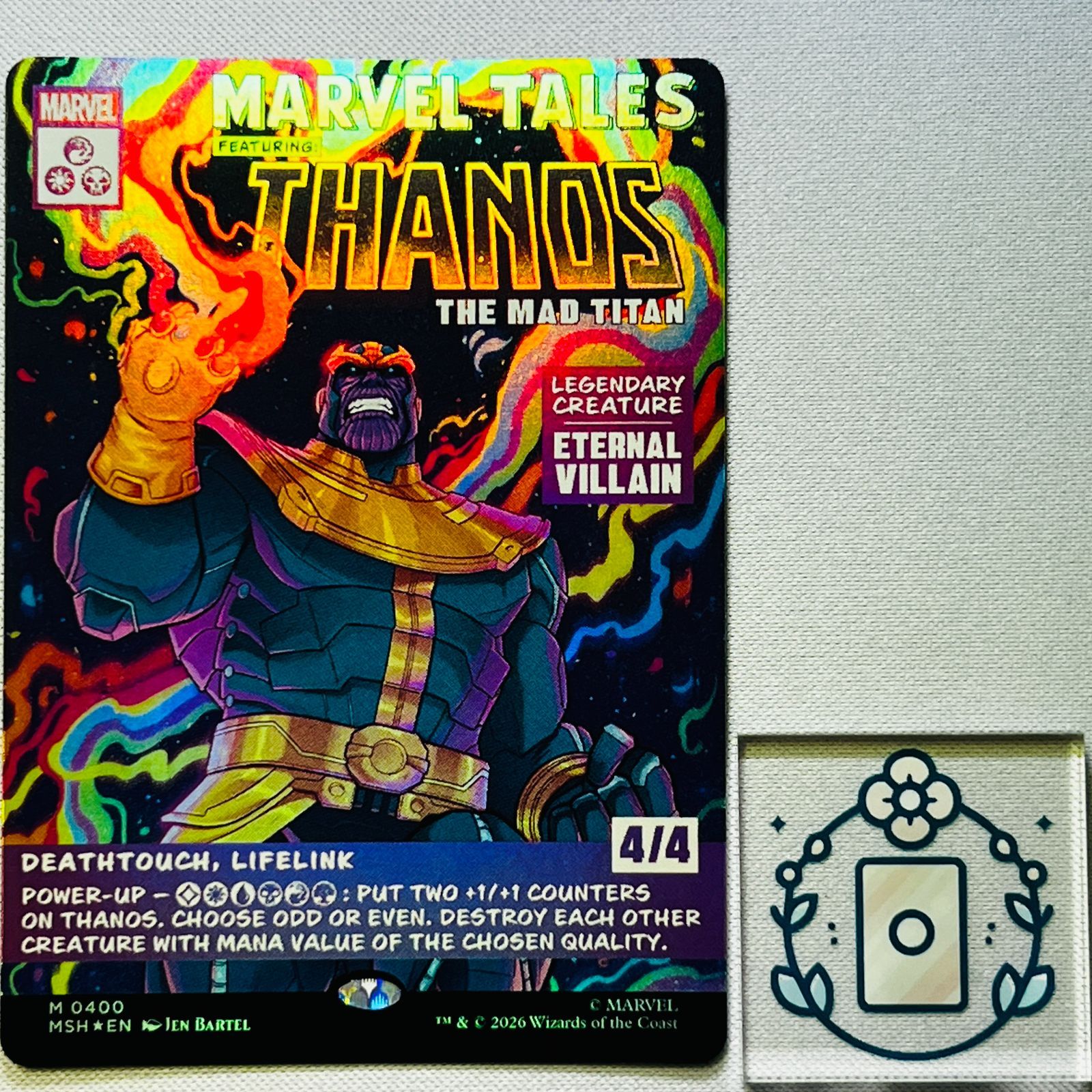 MTG【EN】【Foil】マッドタイタン、サノス/Thanos, the Mad Titan【M