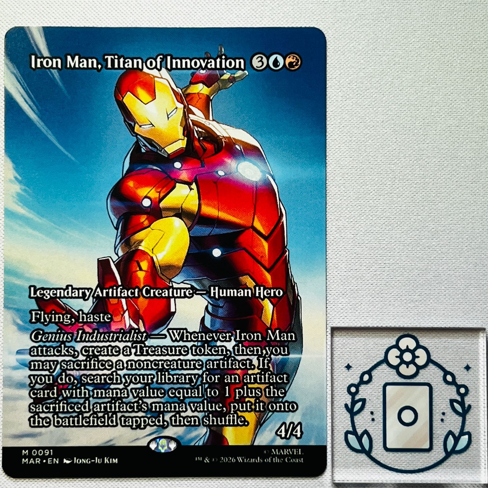 MTG【EN】革新の巨人、アイアンマン/Iron Man, Titan of Innovation【M 