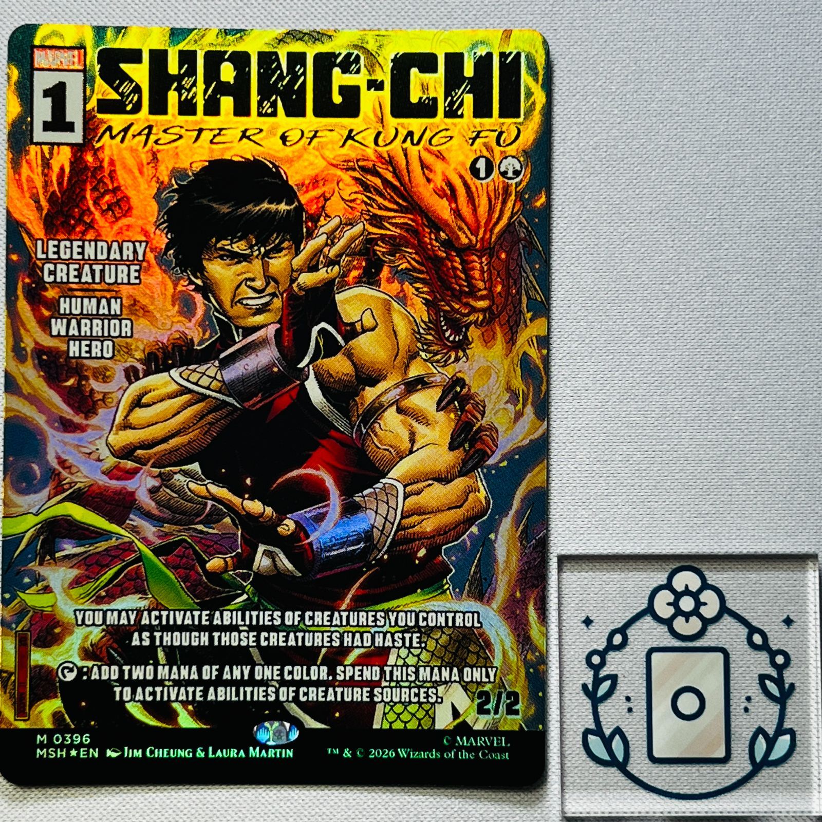 MTG【EN】【Foil】カンフーの達人、シャン・チー/Shang-Chi, Master of