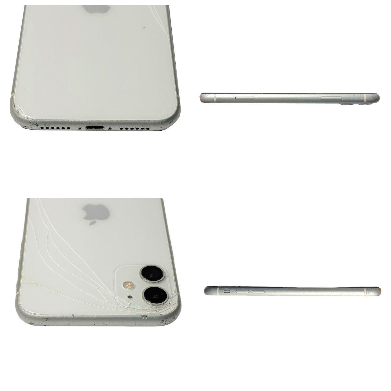 iPhone 11 128GB ホワイト docomo SIMフリー ジャンク - メルカリ