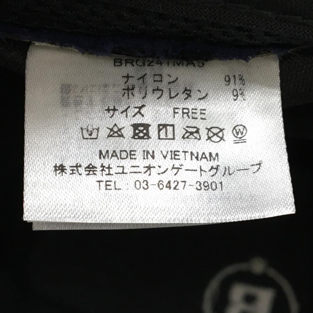 超美品】ブリーフィング ナイロンキャップ ネイビー×白 立体ロゴ FREE