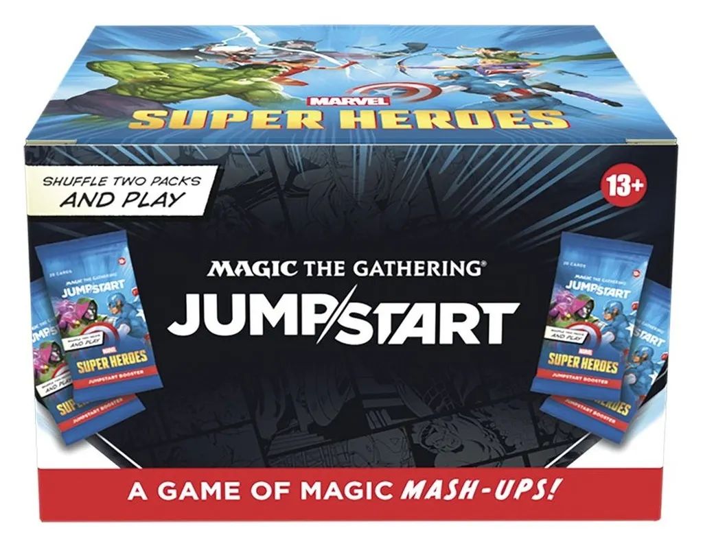 【新品】トレカ(マジックザギャザリング) 【BOX】MTG マーベル スーパー・ヒーローズ ジャンプスタート・ブースター 英語版