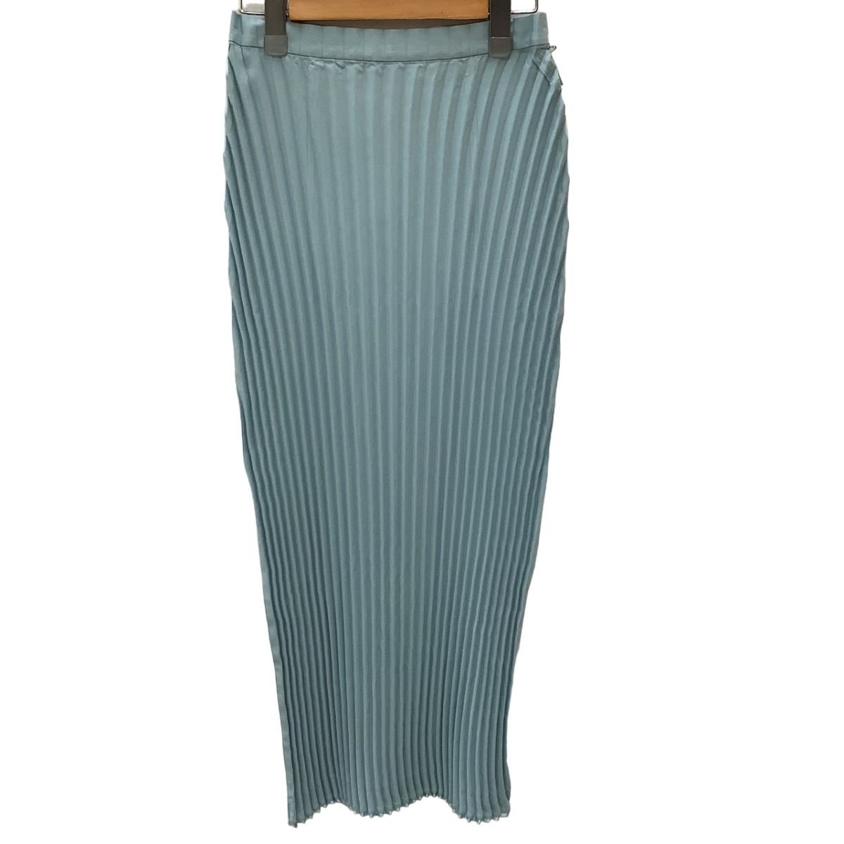 ♪♪ISSEY MIYAKE イッセイミヤケ プリーツ スカート SIZE 2 IM22FG912 スカイブルー