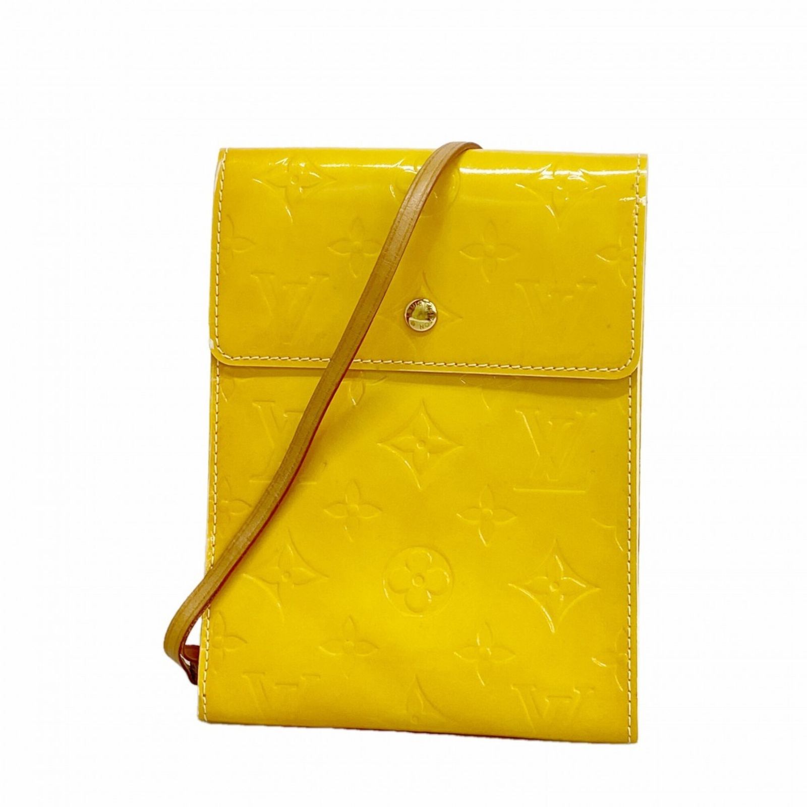 ルイ・ヴィトン(Louis Vuitton) ルイ・ヴィトン ショルダーバッグ ヴェルニ ケンメア M9106 ライムイエローレディース