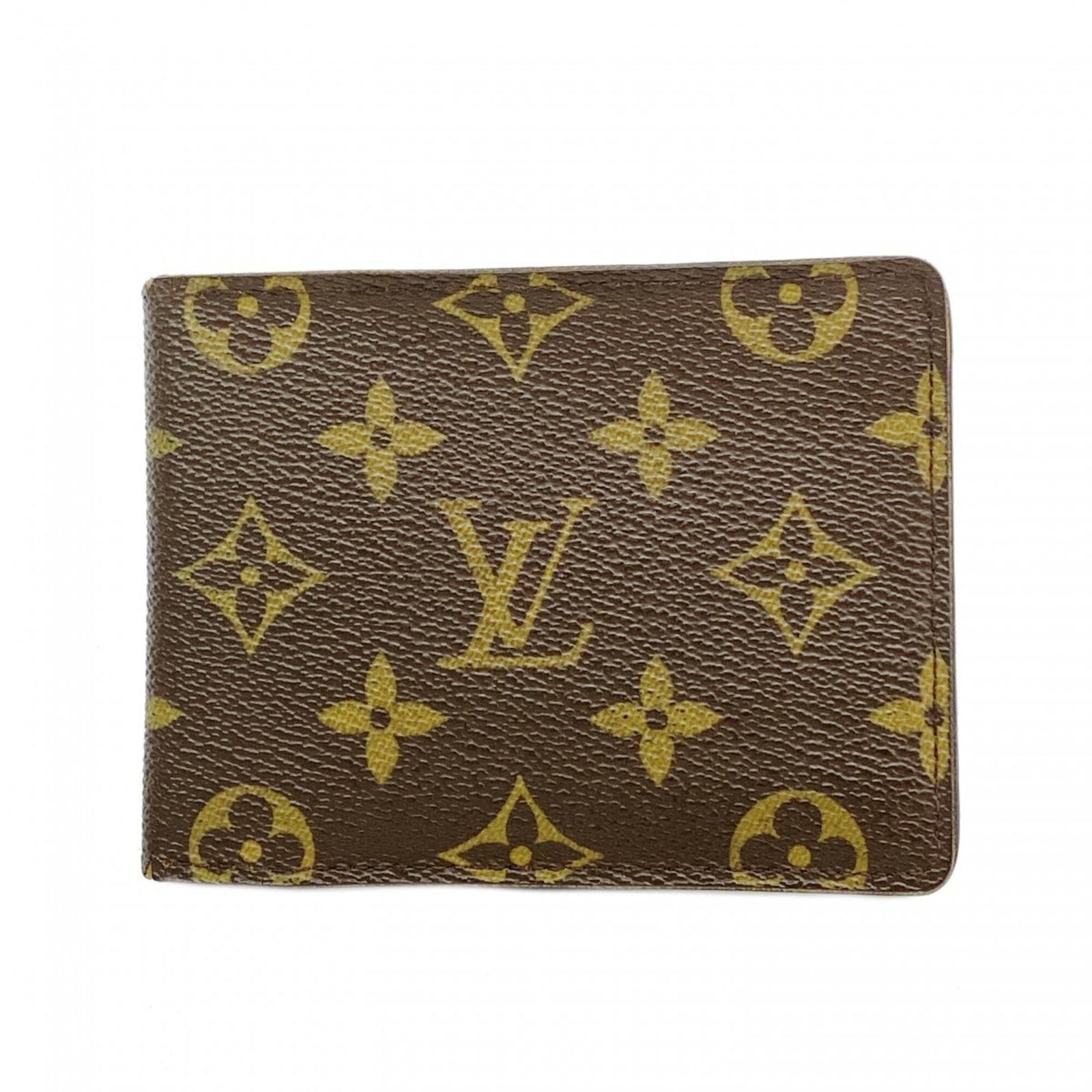 ルイ・ヴィトン(Louis Vuitton) ルイ・ヴィトン 財布・札入れ モノグラム ポルトフォイユミュルティプル M60895 ブラウンメンズ