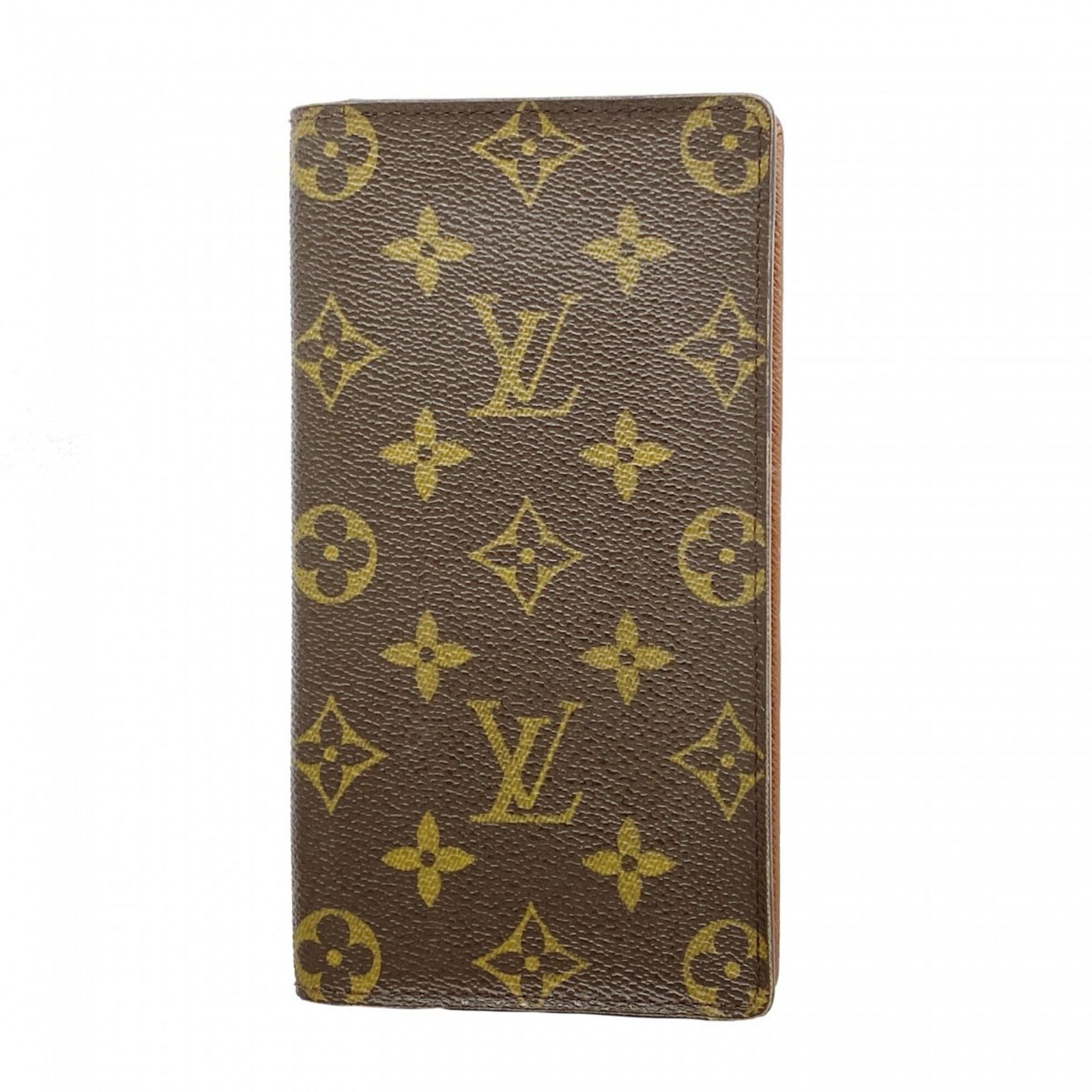 ルイ・ヴィトン(Louis Vuitton) ルイ・ヴィトン 財布・長札入れ モノグラム ポルトカルトクレディ円 M60825 ブラウンメンズ レディース
