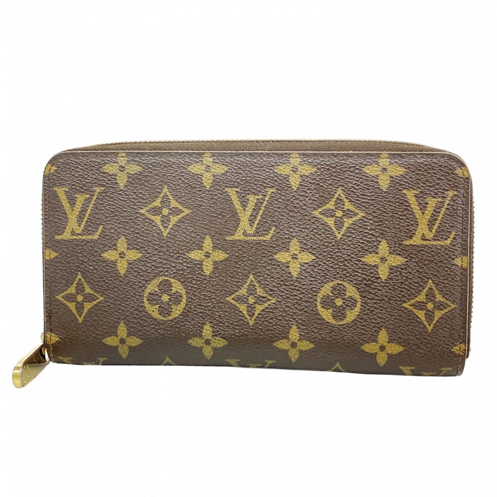 ルイ・ヴィトン(Louis Vuitton) ルイ・ヴィトン 長財布 モノグラム ジッピーウォレット M60017 ブラウンメンズ レディース