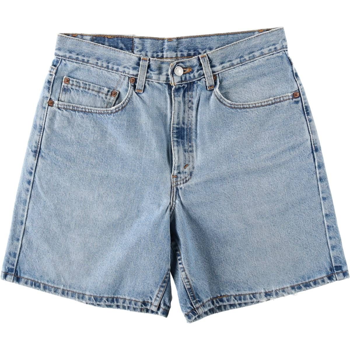 古着 00年代 リーバイス Levi's 550 RELAXED FIT デニムショーツ ショートパンツ USA製 メンズw32相当/eaa653568