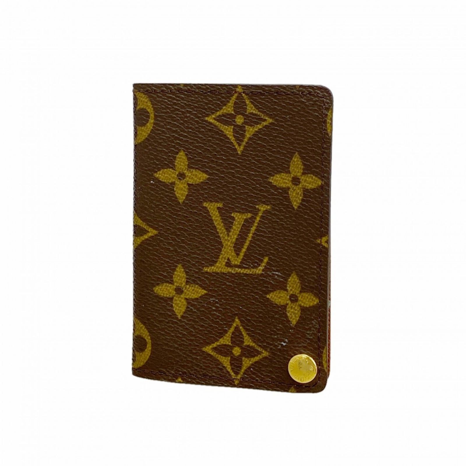 ルイ・ヴィトン(Louis Vuitton) ルイ・ヴィトン 名刺入れ・カードケース モノグラム ポルトカルトクレディプレッシオン M60937 ブラウンメンズ レディース