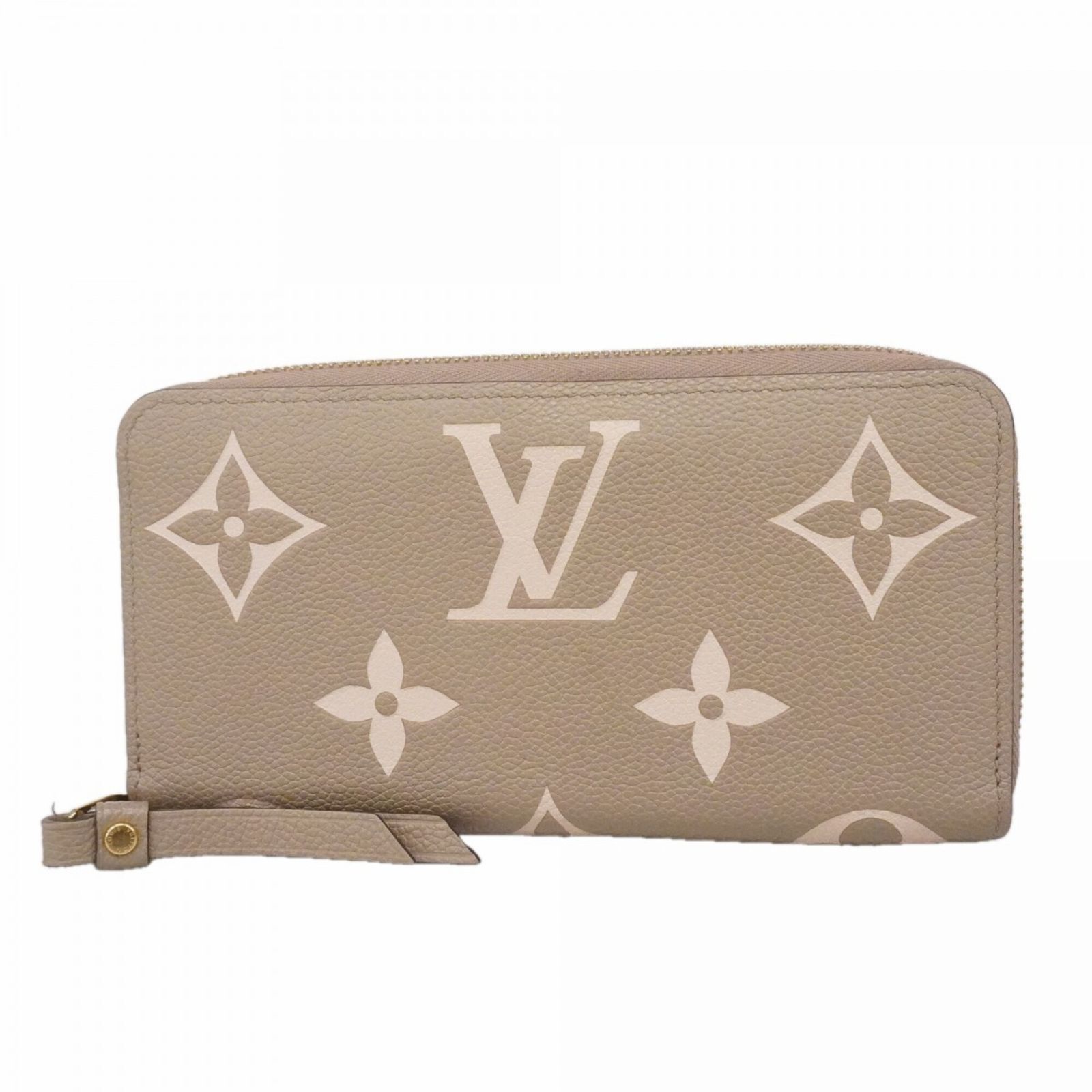 ルイ・ヴィトン(Louis Vuitton) ルイ・ヴィトン 長財布 モノグラム・アンプラント バイカラー ジッピーウォレット M69794 トゥルトレール クレームレディース