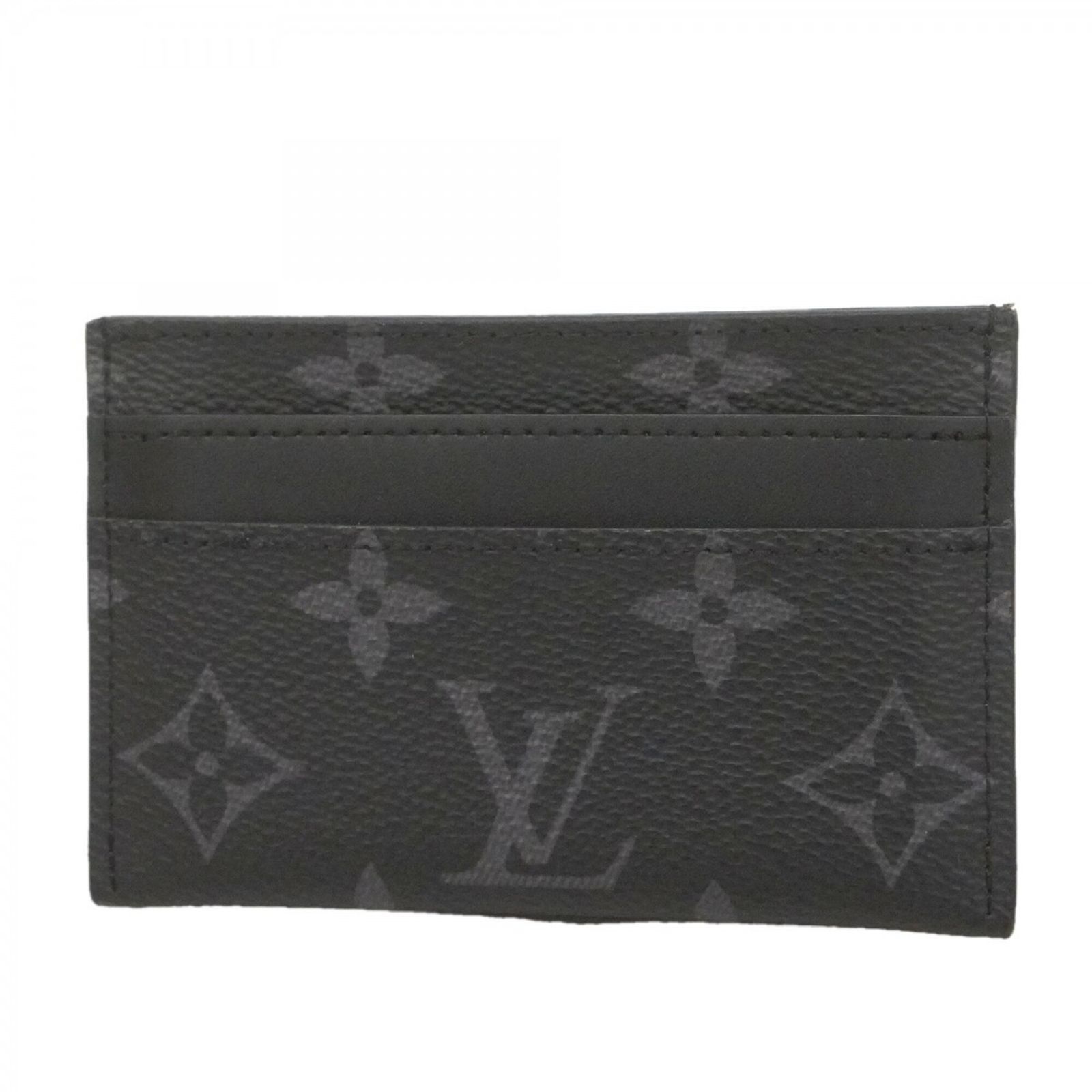 ルイ・ヴィトン(Louis Vuitton) ルイ・ヴィトン 名刺入れ・カードケース モノグラム・エクリプス ポルトカルトダブル M62170 ブラックメンズ