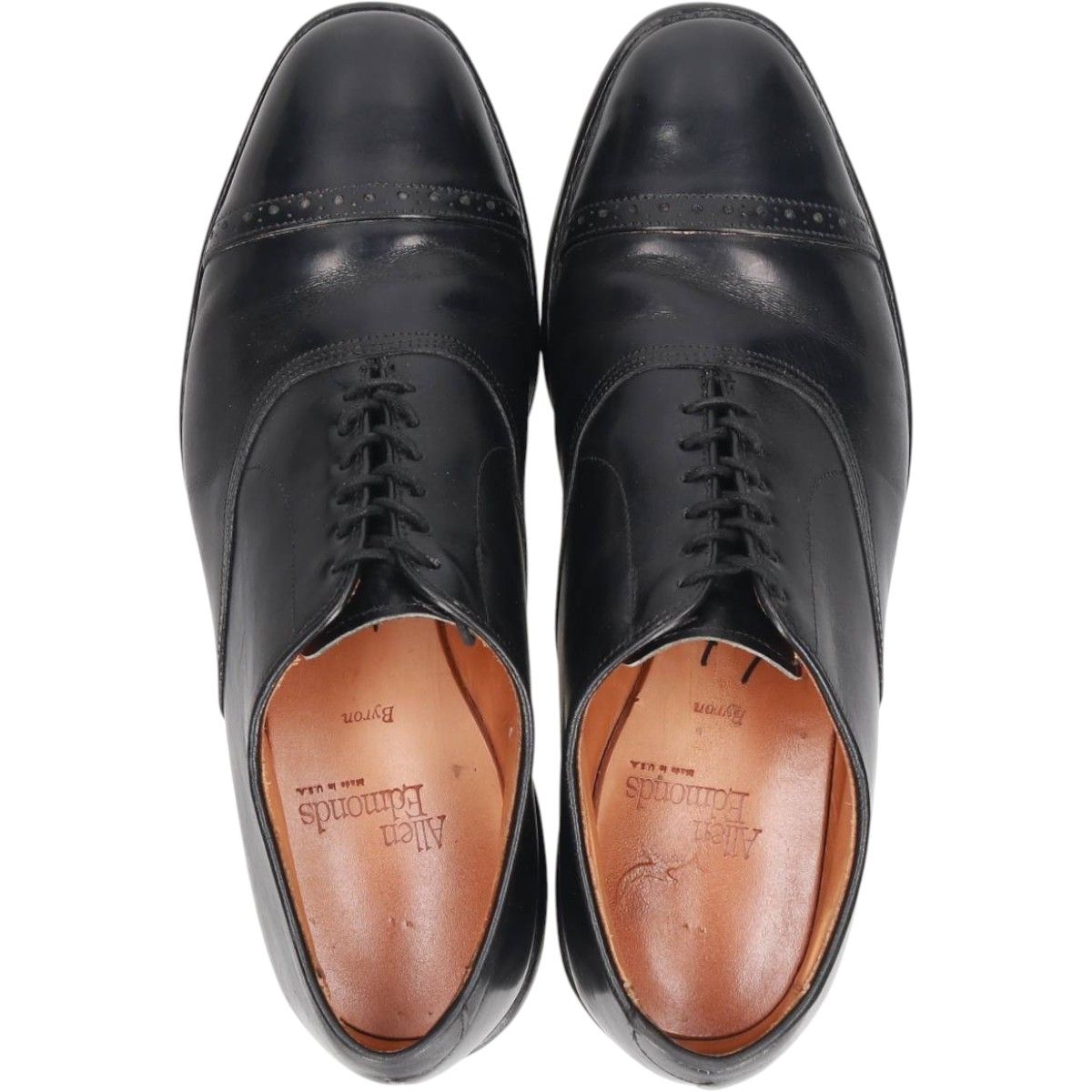 古着 アレンエドモンズ ALLEN EDMONDS Byron ストレートチップシューズ