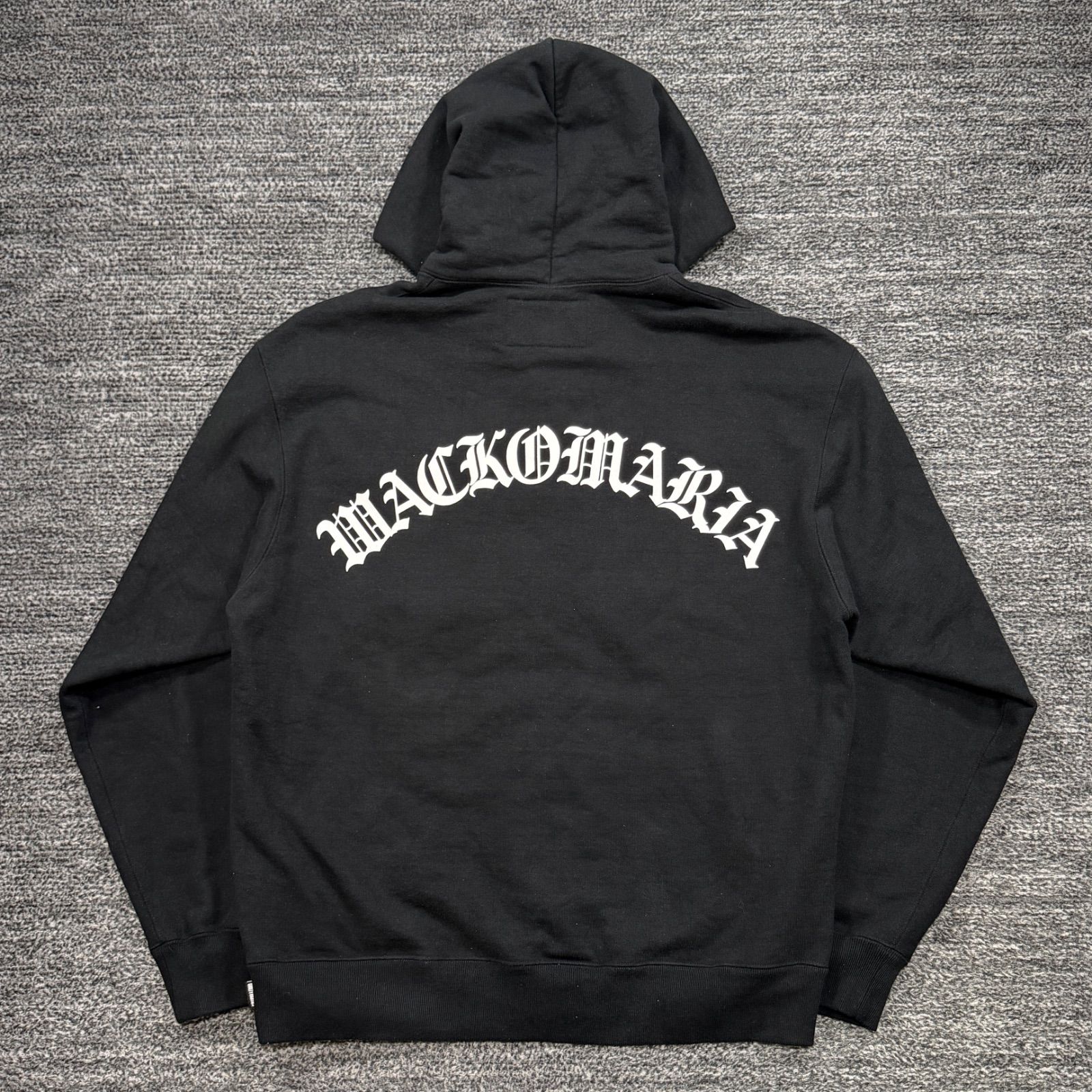 WACKOMARIA HEAVY WEIGHT FULL ZIP HOODED SWEAT SHIRT Black L